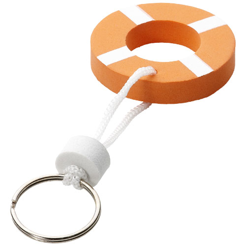 PF Floating Schlüsselanhänger orange,weiss