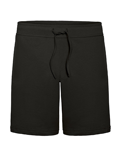 LSHOP Sweat Shorts Splash /Men Black,Pacific Deep Blue