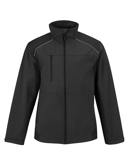 LSHOP Jacket Shield Softshell Pro Black,Dark Grey (Solid),Navy