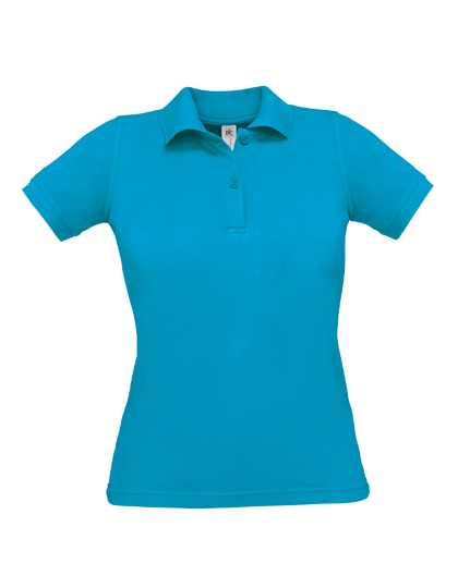 LSHOP Polo Safran Pure / Women Atoll,Black,Bottle Green,Brown,Dark Grey (Solid),Fuchsia,Gold,Heather Grey,Kelly Green,Navy,Pacific Grey,Pistachio,Pixel Lime,Pixel Pink,Pixel Turquoise,Pumpkin Orange,Purple,Real Green,Real Turquoise,Red,Royal Blue,Sky Blue,White