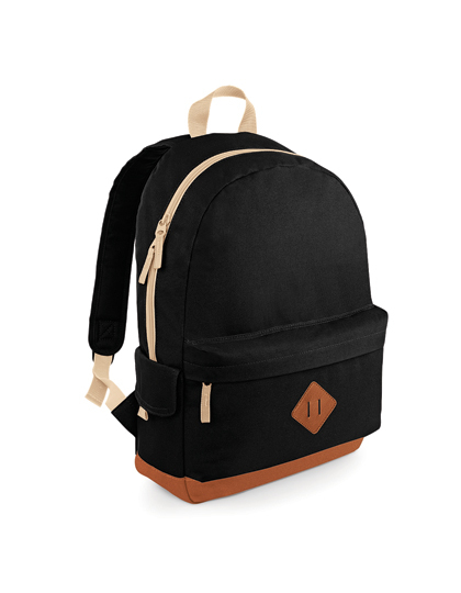 LSHOP Heritage Backpack Black,Bright Royal,Burgundy,Classic Red,French Navy,Fuchsia,Light Grey,Sapphire Blue
