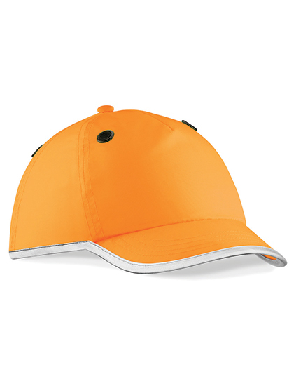 LSHOP Enhanced-Viz EN812 Bump Cap Fluorescent Orange,Fluorescent Yellow