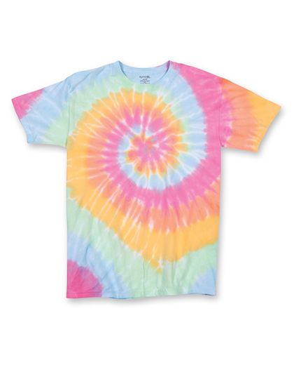 LSHOP Multi-Color Spirals T-Shirt Aerial Multi-Spiral,Fluorescent Rainbow Multi-Spiral,Michelangelo Multi-Spiral