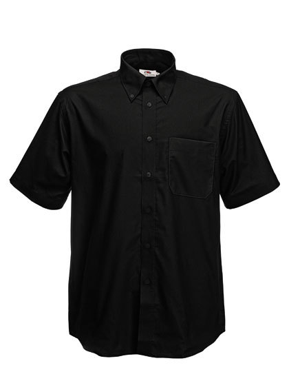 LSHOP Men«s Short Sleeve Oxford Shirt Black,Navy,Oxford Blue,Oxford Grey,White