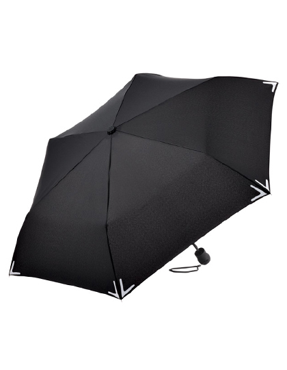 LSHOP Safebrella¨-LED Mini Taschenschirm Black,Grey,Navy Blue,Red