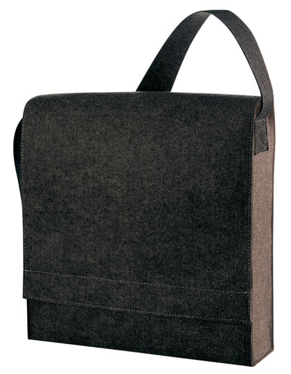 LSHOP Shoulder Bag Connectclassic Black-Sprinkle,Brown-Sprinkle,Light Grey Melange