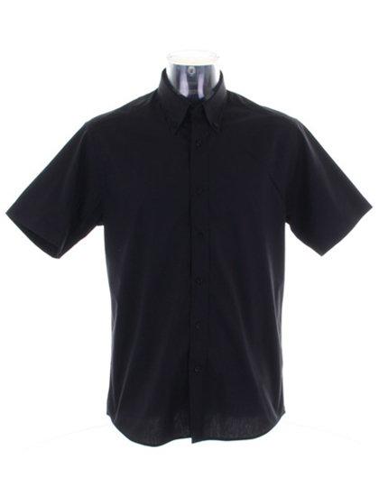 LSHOP City Business Shirt Short Sleeve Black,Light Blue,White