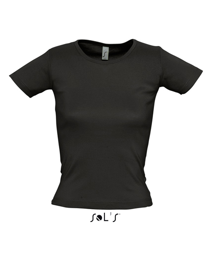 LSHOP Ladies T-Shirt Lady 220 Black,White