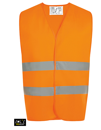 LSHOP Secure Pro Unisey Safety Vest Neon Orange,Neon Yellow