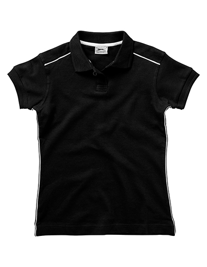 LSHOP Backhand Ladies` Polo Black,Grey (Solid),Navy,Red,Sky Blue,White