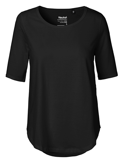 LSHOP Ladies Half Sleeve T-Shirt Black,Navy,White