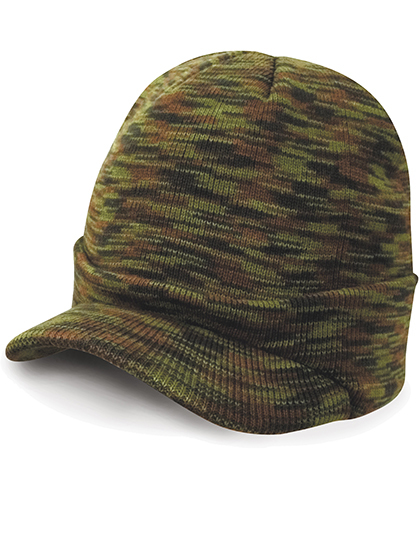 LSHOP Youth Esco Army Knitted Hat Camo,Desert Khaki,Navy,Olive Mash