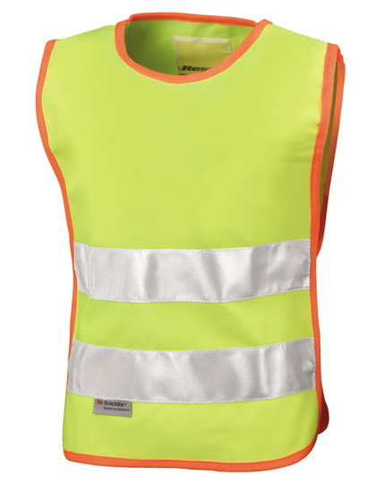 LSHOP Junior Safety Tabard Fluorescent Yellow