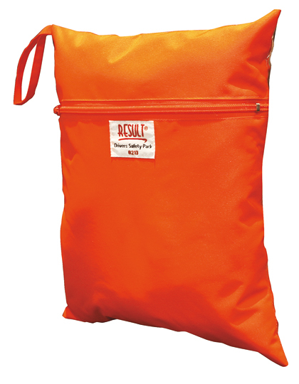 LSHOP Safety Vest Storage Bag Fluorescent Orange