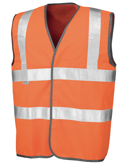 LSHOP Safety Hi-Viz Vest Fluorescent Orange,Fluorescent Yellow