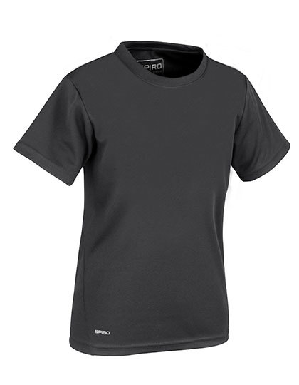 LSHOP Junior Quick Dry T-Shirt Black,Lime,Navy,White