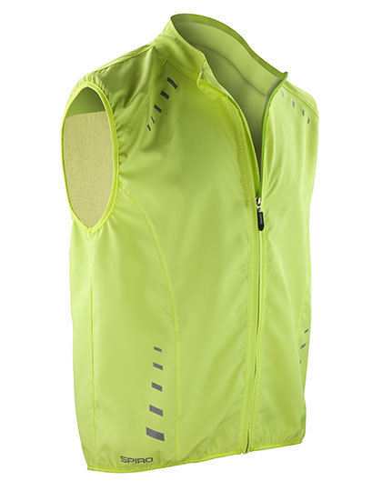 LSHOP Bikewear Crosslite Gilet Neon Lime