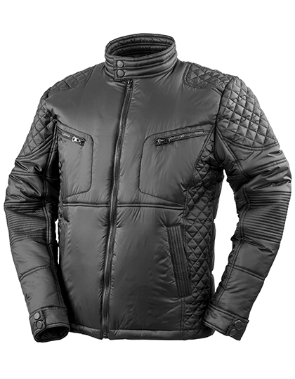 LSHOP Biker-Style Jacket Black