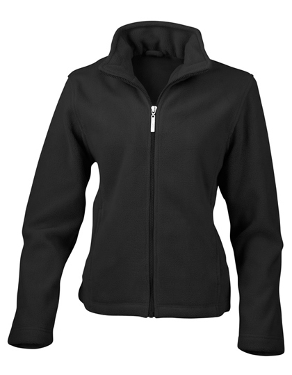 LSHOP Womens Micro Fleece Jacket Black,Grey Mist,Iris Blue,Ivory,Lavender,Navy,Red