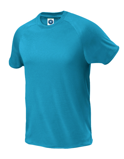 LSHOP Sport T-Shirt Atoll,Black,Deep Royal,Fluorescent Green,Fluorescent Orange,Fluorescent Pink,Fluorescent Yellow,Khaki,Navy Blue,Purple,Red,Sky,Sports Grey (Melange),White