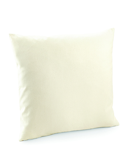 LSHOP Fairtrade Cotton Canvas Cushion Cover Natural