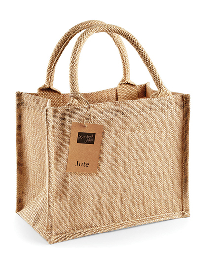 LSHOP Jute Mini Gift Bag Natural
