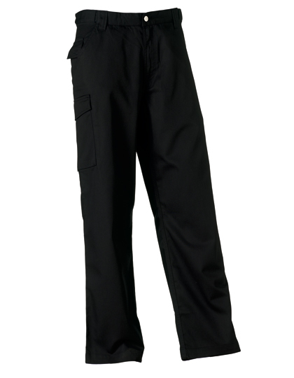 LSHOP Workwear-Hose aus Polyester-/Baumwoll-Twill Black,Bottle Green,Convoy Grey (Solid),French Navy