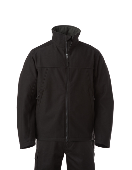 LSHOP Workwear Soft Shell Jacket Black,Bottle Green,Convoy Grey,French Navy