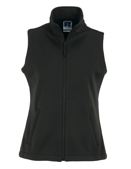 LSHOP Ladies SmartSoftshell Gilet Black,Classic Red,Convoy Grey (Solid),French Navy