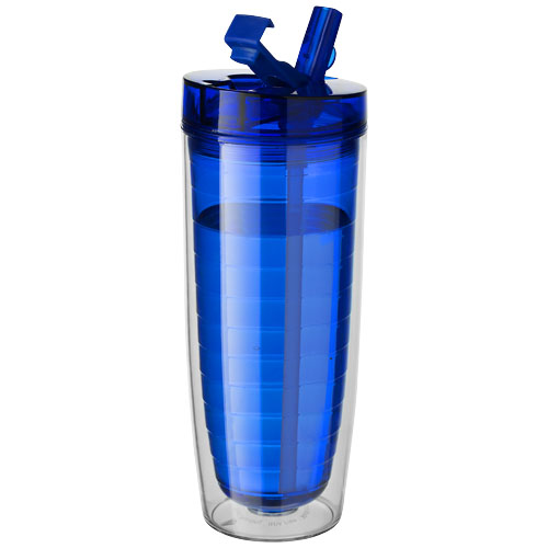 PF Sipper Isolierflasche transparent blau
