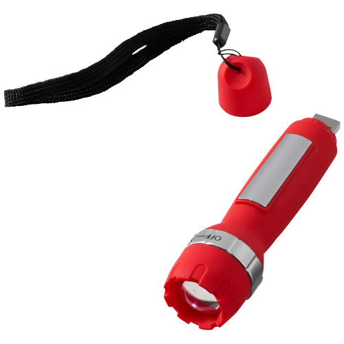PF Rigel aufladbare USB-Taschenlampe rot