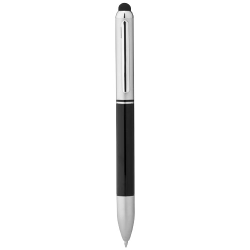 PF Seosan Stylus-Kugelschreiber mit mehreren Farben schwarz,silber