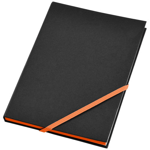 PF Travers Notizbuch schwarz,orange