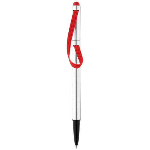 PF Stretch Kugelschreiber silber,rot