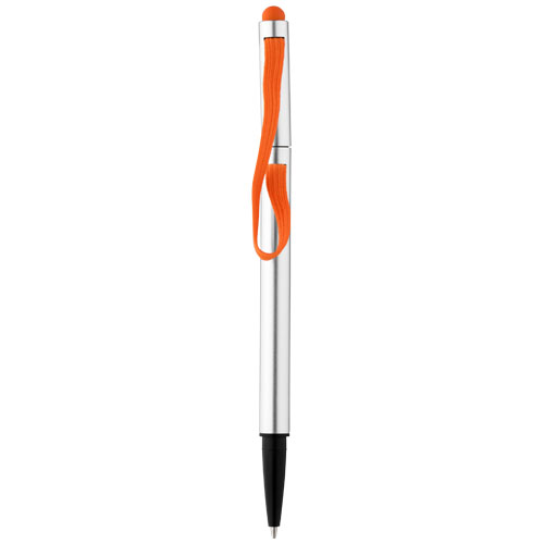 PF Stretch Kugelschreiber silber,orange