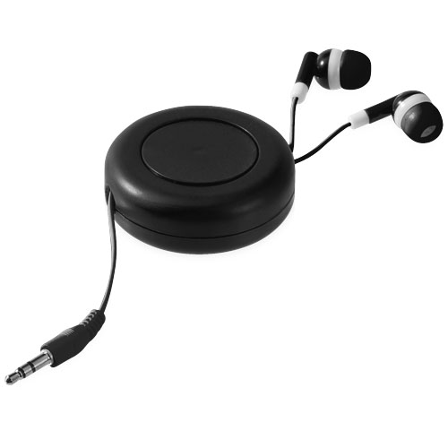 PF Reely Ohrhörer mit einziehbarem Kabel schwarz