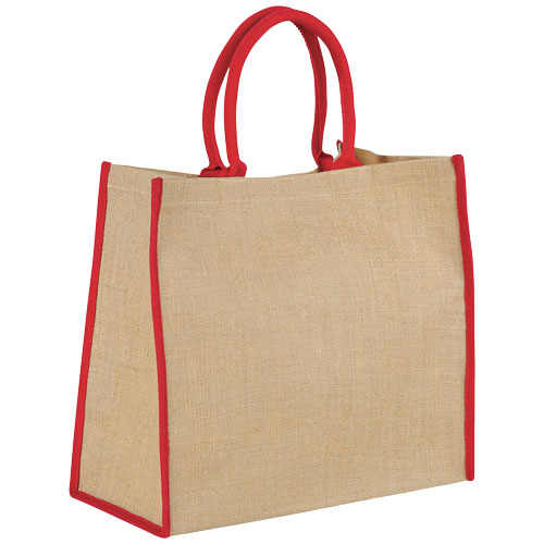 PF The Large Jute Tasche natur,rot