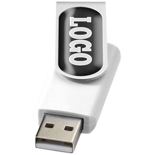 PF Rotate Dooming 2 GB USB-Stick weiss,silber