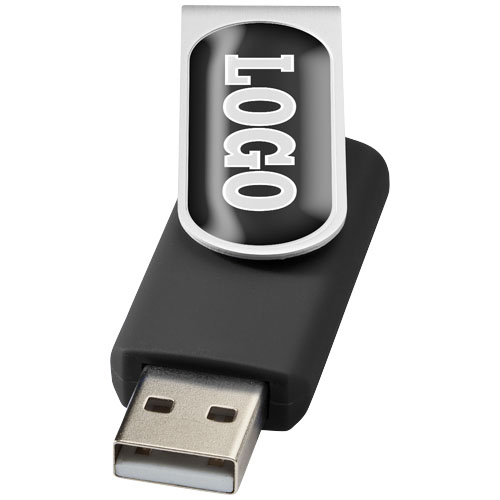 PF Rotate Dooming 4 GB USB-Stick schwarz,silber