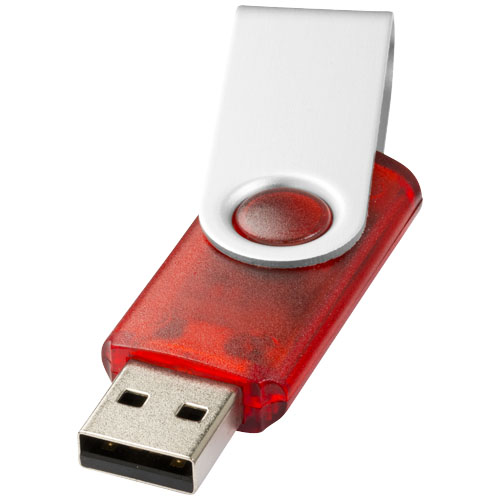 PF Rotate Translucent 4 GB USB-Stick rot