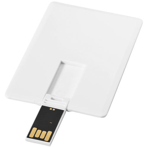 PF Slim 2 GB USB-Stick im Kreditkartenformat weiss