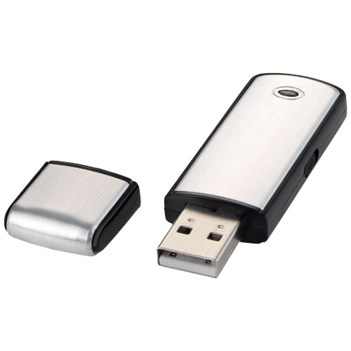 PF Square 4GB USB-Stick silber,schwarz