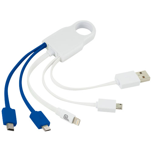PF The Squad 5-in-1 Ladekabel weiss,blau