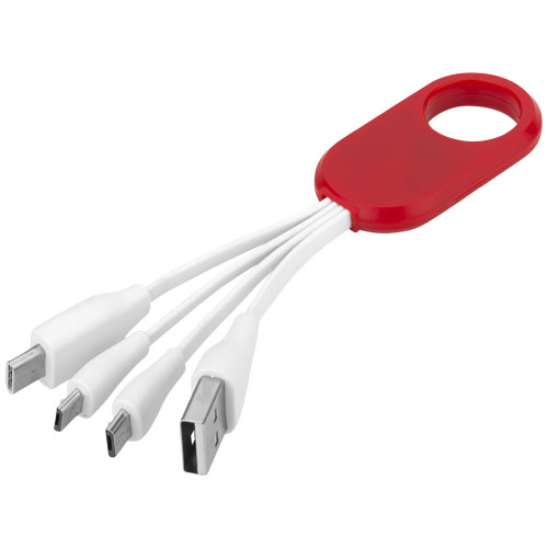 PF The Troup 4-in-1 Ladekabel Type-C rot