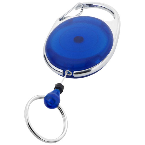 PF Gerlos Schlüsselanhänger mit Rollerclip blau