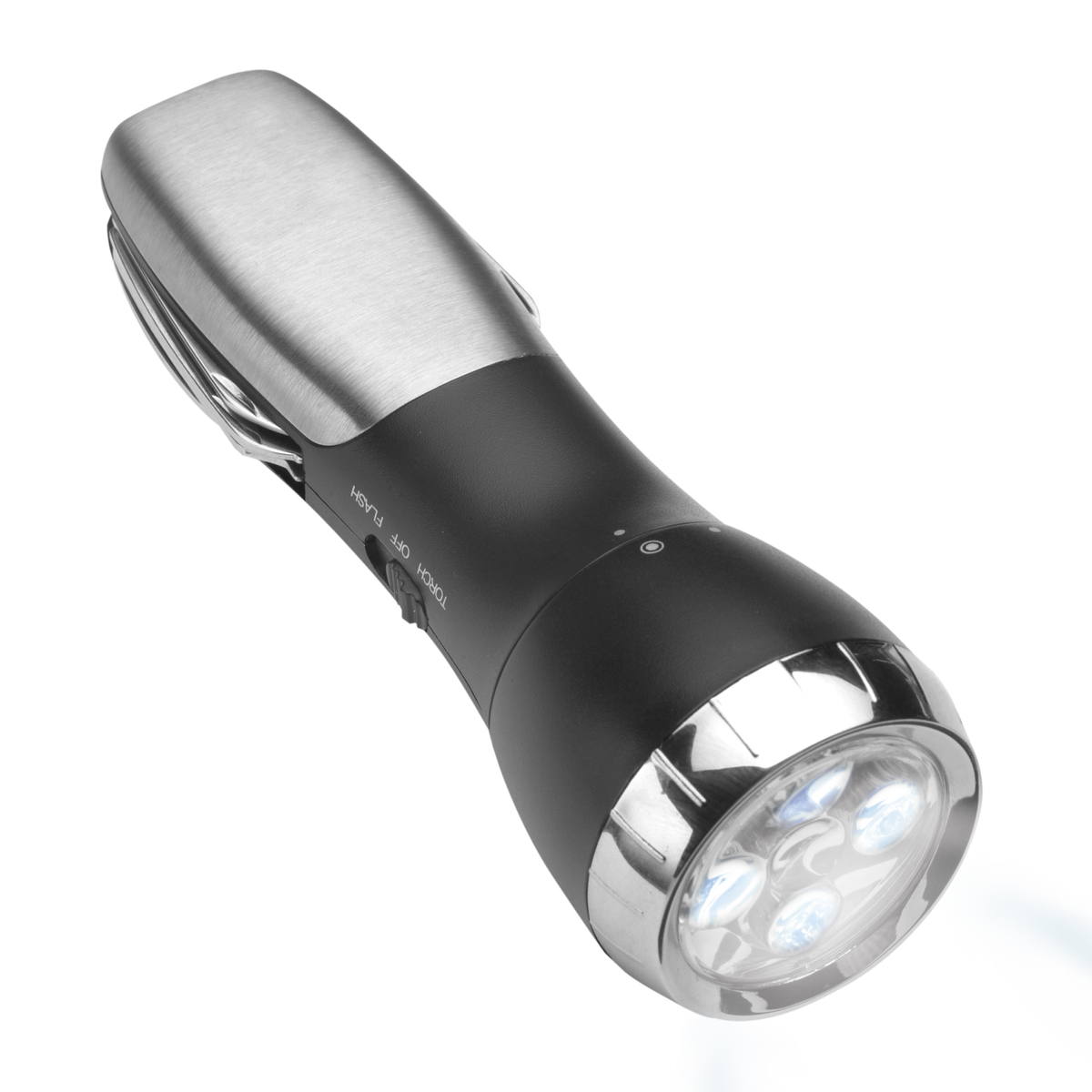 LM LED Lampe mit Werkzeug REFLECTS-OSINNIKI schwarz, silber