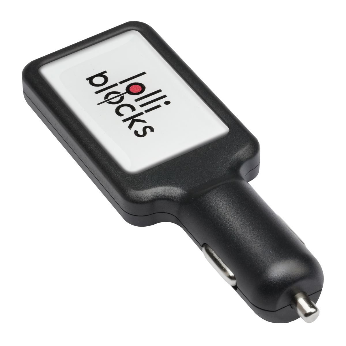 LM USB Autoladeadapter LOLLIBLOCKS-CAR CHARGER BLACK schwarz