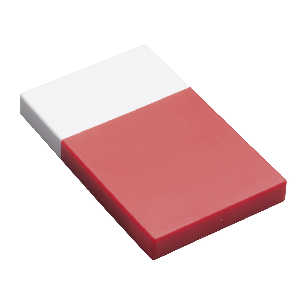 LM Visitenkartenbox REFLECTS-KELMIS WHITE RED rot, weiß, weiß / rot
