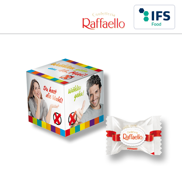 KALFANY Mini Promo-Wuerfel mit Raffaello  