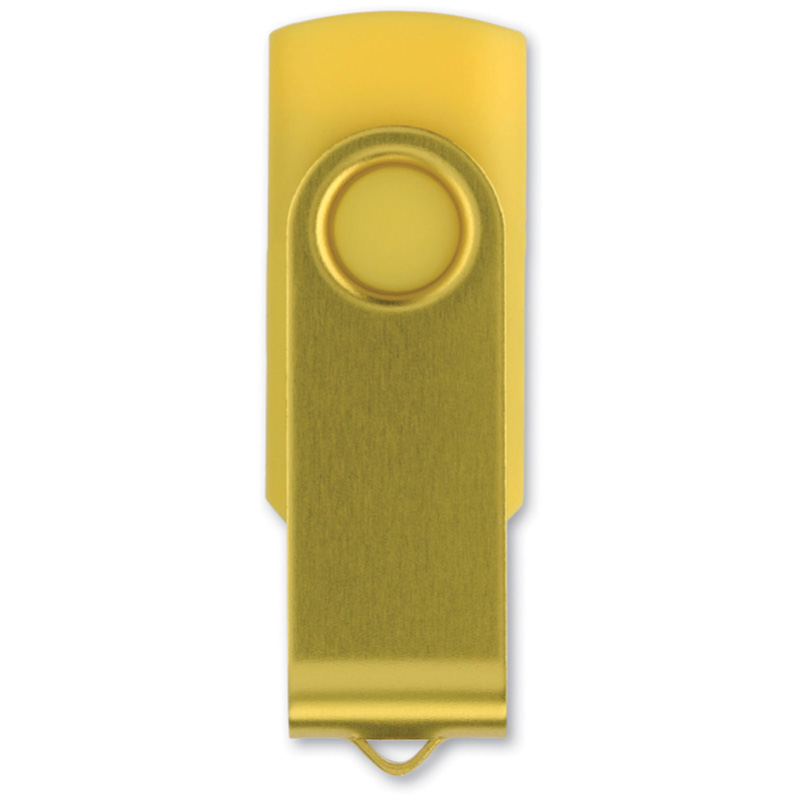 TOPPOINT USB 4GB Flash drive Twister Gelb